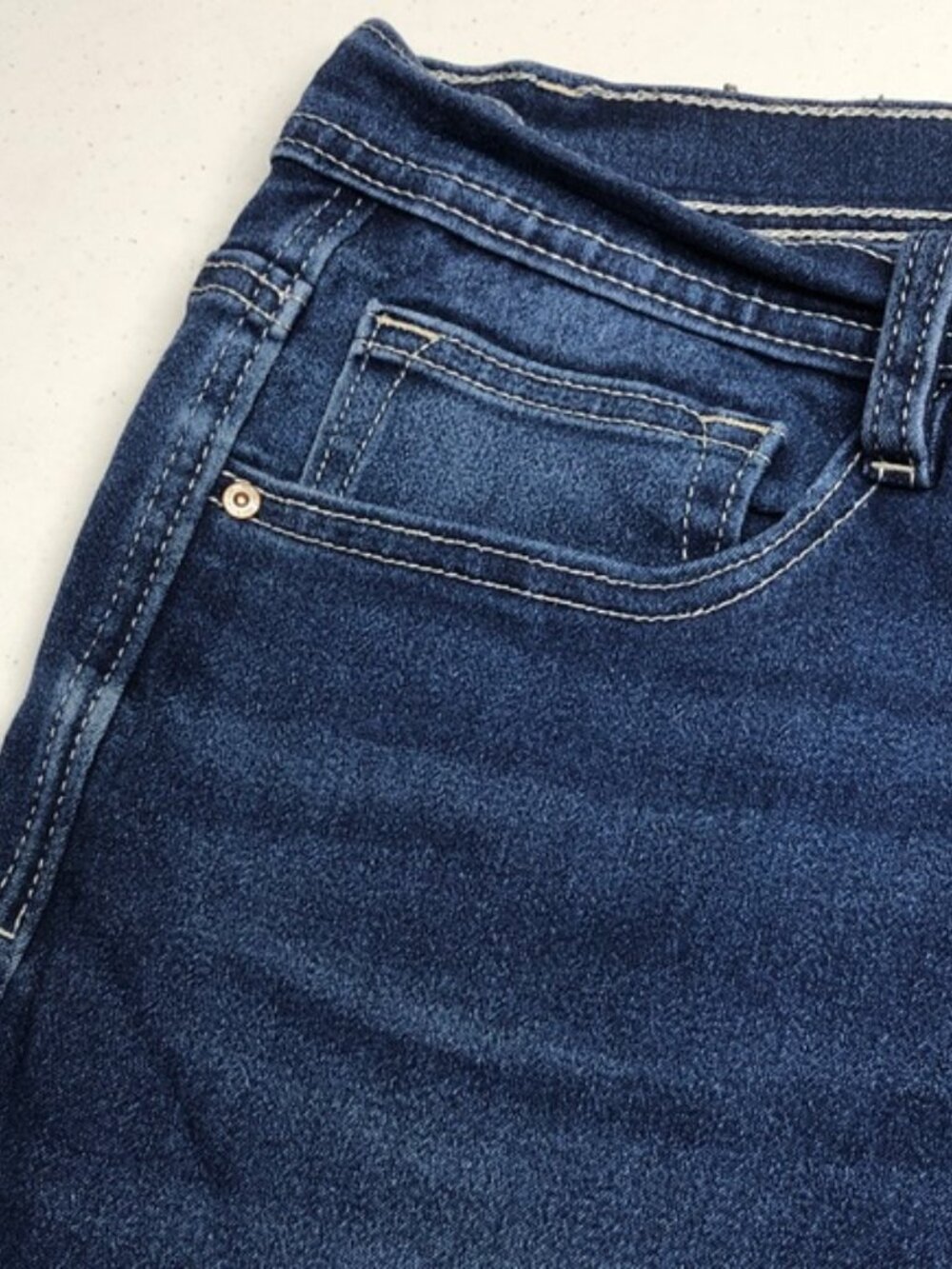 ANGELS FOREVER CONVERTIBLE HIGH-RISE SKINNY ANKLE JEANS SZ16 L27 ⭐️ - Picture 6 of 14